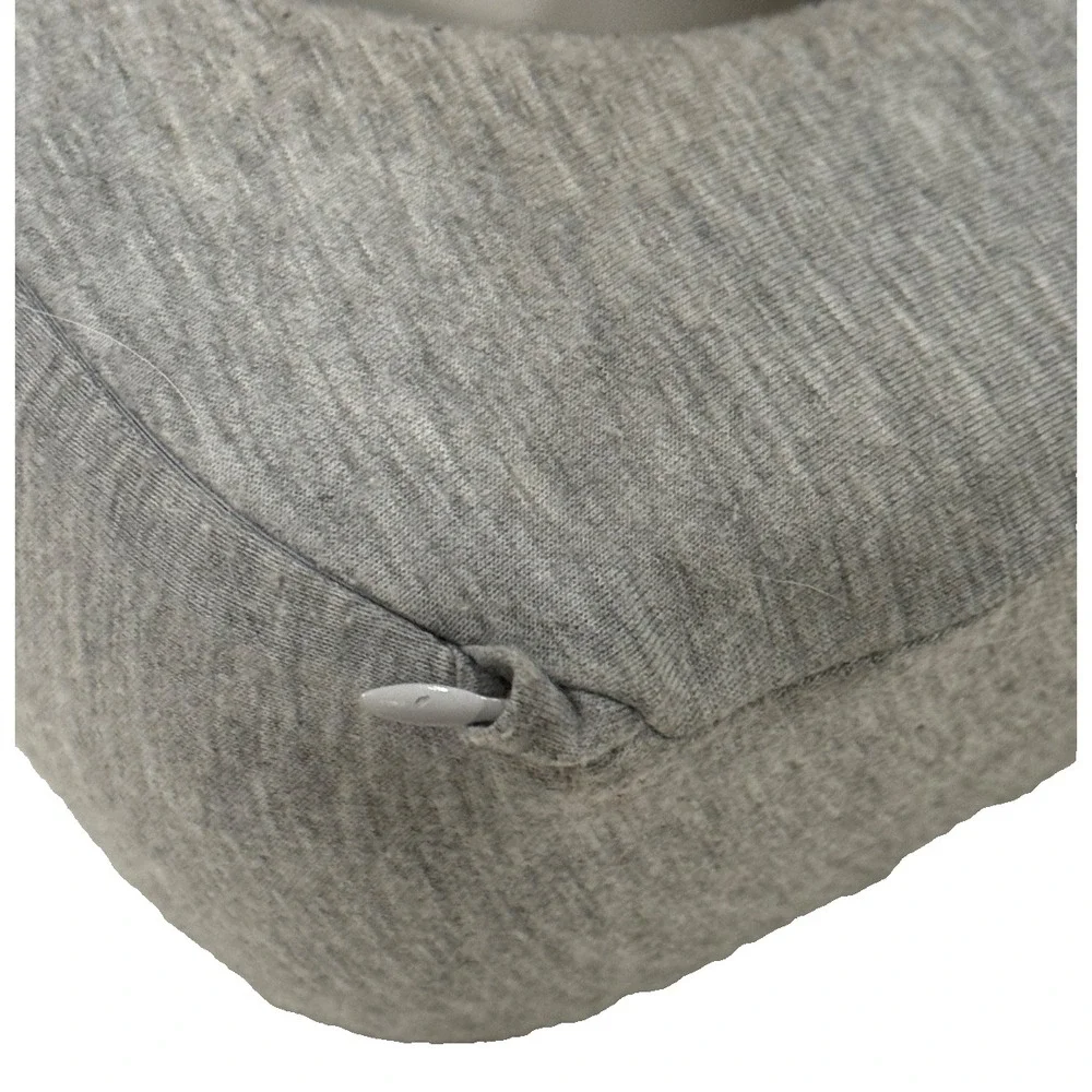 Napfun‎ Travel Pillow; Memory Foam; Grey; Removable/Washable Zipper Cover